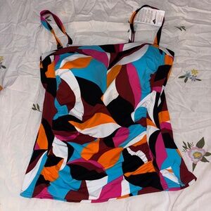 Lands’ End Tankini Swimsuit Top